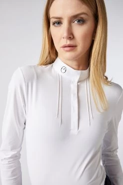 Vestrum Show Shirt Long Sleeves Ladies Casere White -Sports - Equestrian 32W4088 60002 00010 6
