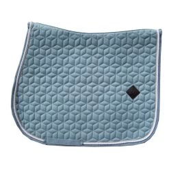 Kentucky Horsewear Saddlepad Wool Jumping Lightblue