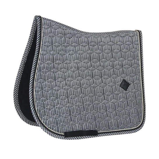 Kentucky Horsewear Kentucky Horswear Saddle Pad Pied-de-Poule Jumping Black