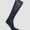 Equiline Riding Socks Silver Plus Light Navy