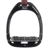 Flex-on Green Composite Stirrups Black Ultra Grip