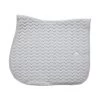 Kentucky Horsewear Saddle Pad Fishbone Jumping White
