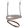 Dyon D Collection Flat Flash Noseband Strap Wide Brown