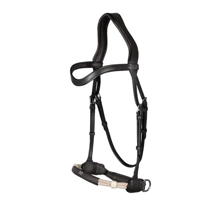 Dyon La Cense Collection Bitless Bridle Black 2 Dyon La Cense Collection Bitless Bridle Black - Image 2