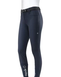 Eqode Breeches Ladies Knee-grip Delma Navy