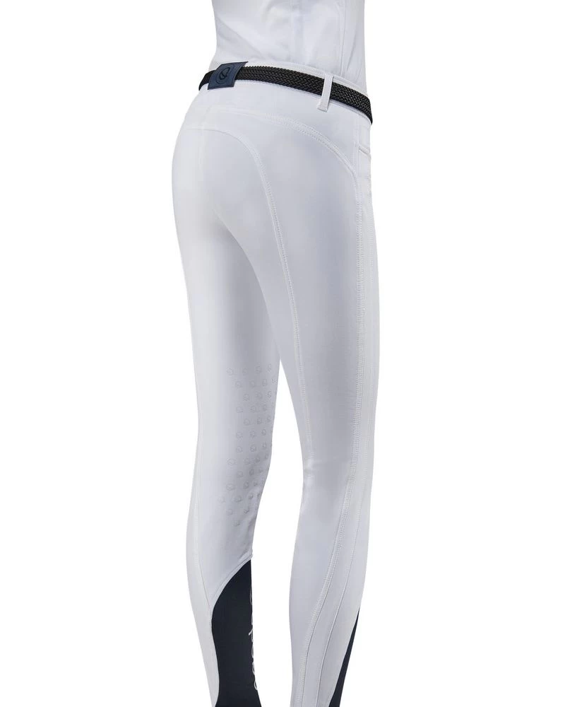 Eqode Breeches Ladies Knee-grip Delma White 2 Eqode Breeches Ladies Knee-grip Delma White - Image 2