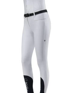 Eqode Breeches Ladies Knee-grip Delma White