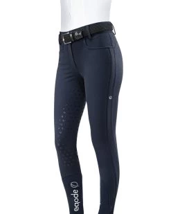 Eqode Breeches Ladies Full-grip High Waist Darcey Navy