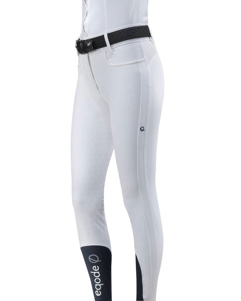 Eqode Breeches Ladies Full-grip High Waist Darcey White 1 Eqode Breeches Ladies Full-grip High Waist Darcey White