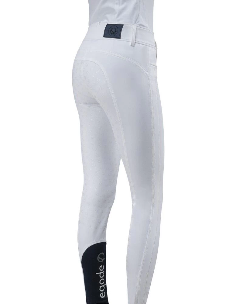 Eqode Breeches Ladies Full-grip High Waist Darcey White 2 Eqode Breeches Ladies Full-grip High Waist Darcey White - Image 2