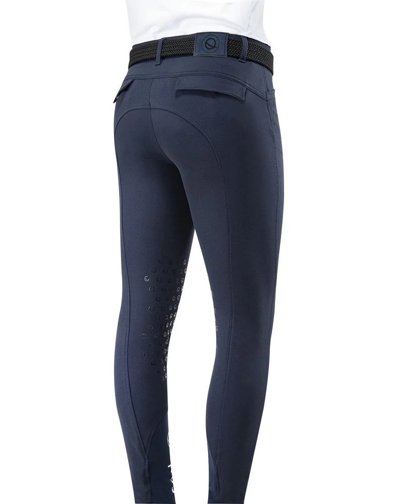 Eqode Riding Breeches Men Knee-grip Davis Navy 2 Eqode Riding Breeches Men Knee-grip Davis Navy - Image 2