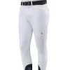 Eqode Riding Breeches Men Knee-grip Davis White