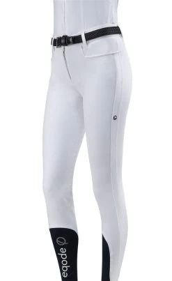 Eqode Riding Breeches Ladies Full-grip Davina White