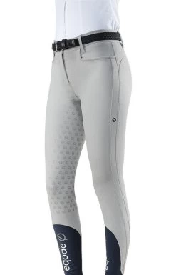 Eqode Riding Breeches Ladies Full-grip Davina Grey