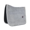 Kentucky Horsewear Saddle Pad Basic Velvet Dressage Grey