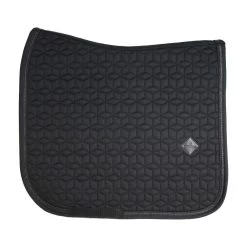 Kentucky Horsewear Saddle Pad Glitter Rope Dressage Black