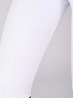 Vestrum Ladies Riding Breeches Knee Grip Syracuse White -Sports - Equestrian 8150