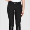 Equiline Riding Breeches Knee Grip Ash Black