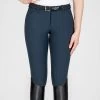 Equiline Riding Breeches Knee Grip Bice Navy