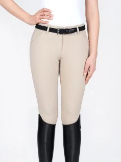 Equiline Riding Breeches Knee Grip Bice Beige