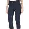 Equiline Riding Breeches Ladies Full Grip High Waist Adellek Navy