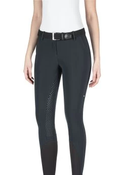 Equiline Riding Breeches Ladies Full Grip Julik Black