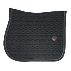 Kentucky Horsewear Saddle Pad Glitter Rope Jumping Black