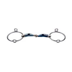 TRUST Equestrian Sweet Iron Jointed Loose Ring Gag