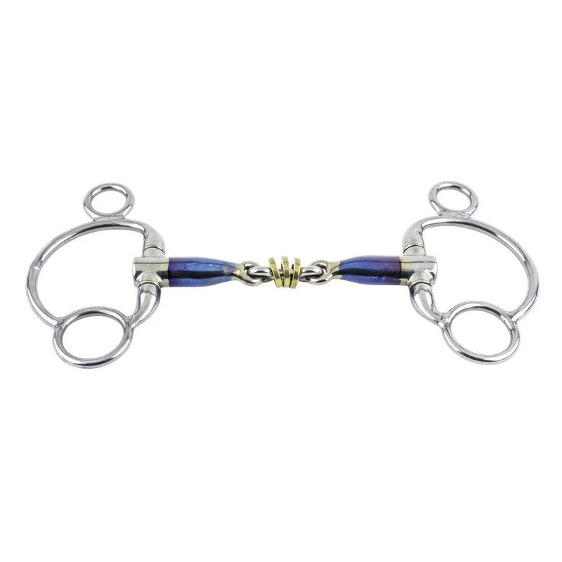 TRUST Equestrian Sweet Iron Brass Ring 2.5 Eggbut 1 TRUST Equestrian Sweet Iron Brass Ring 2.5 Eggbut