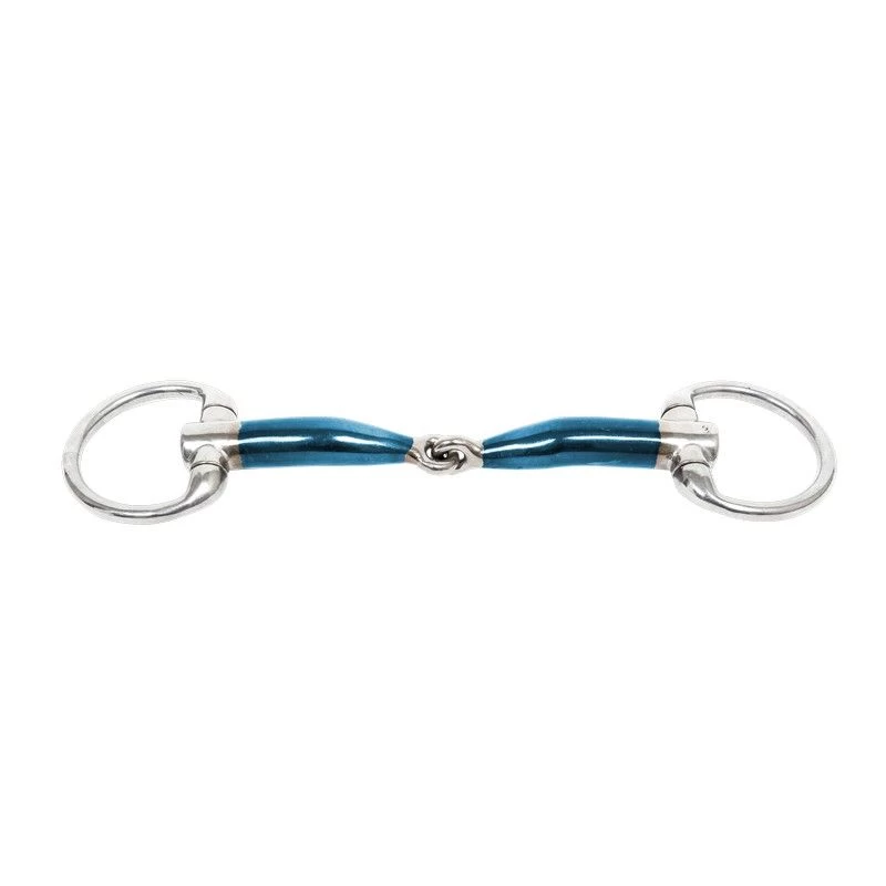 TRUST Equestrian Sweet Iron Jointed Eggbut Small Rings 1 TRUST Equestrian Sweet Iron Jointed Eggbut Small Rings