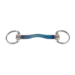 TRUST Equestrian Sweet Iron Eggbut Small Rings Low Port