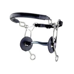 TRUST Equestrian Sweet Iron Hackamore Combi Long Medium Port