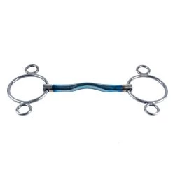 TRUST Equestrian Sweet Iron 3-ring Low Port