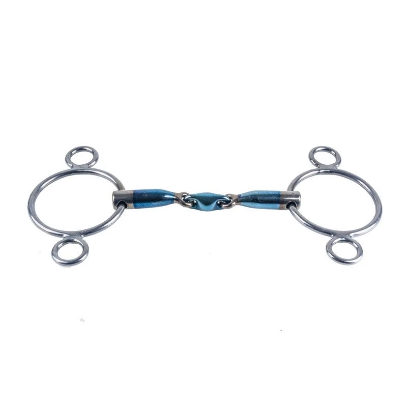 TRUST Equestrian Sweet Iron Eliptical 3-ring 1 TRUST Equestrian Sweet Iron Eliptical 3-ring