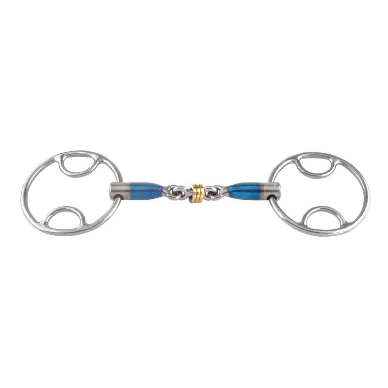 TRUST Equestrian Sweet Iron Brass Ring Beval 1 TRUST Equestrian Sweet Iron Brass Ring Beval