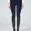Vestrum Ladies Riding Breeches Full Grip Syracuse Navy