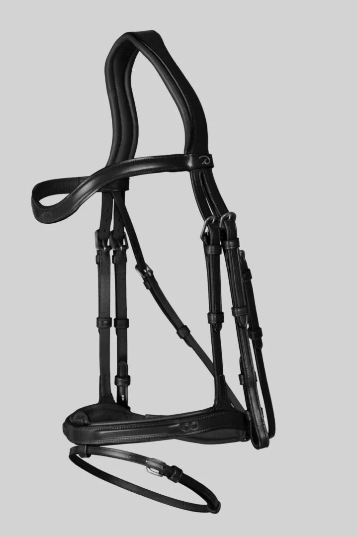 Dyon La Cense Collection Bridle Flash Noseband Black 2 Dyon La Cense Collection Bridle Flash Noseband Black - Image 2