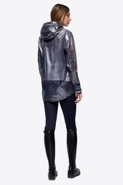 RG Waterproof Nylon Unisex Rain Jacket Grey -Sports - Equestrian COU001 NL002 8D00 01