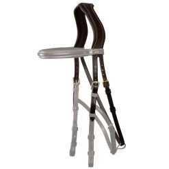 Dyon D Collection Hackamore Headpiece Brown