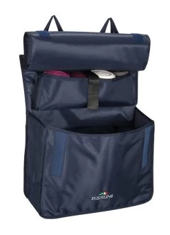 Equiline Stable Accessories Bag Holder Slim Custom Made -Sports - Equestrian F03021 Holder 002 Open