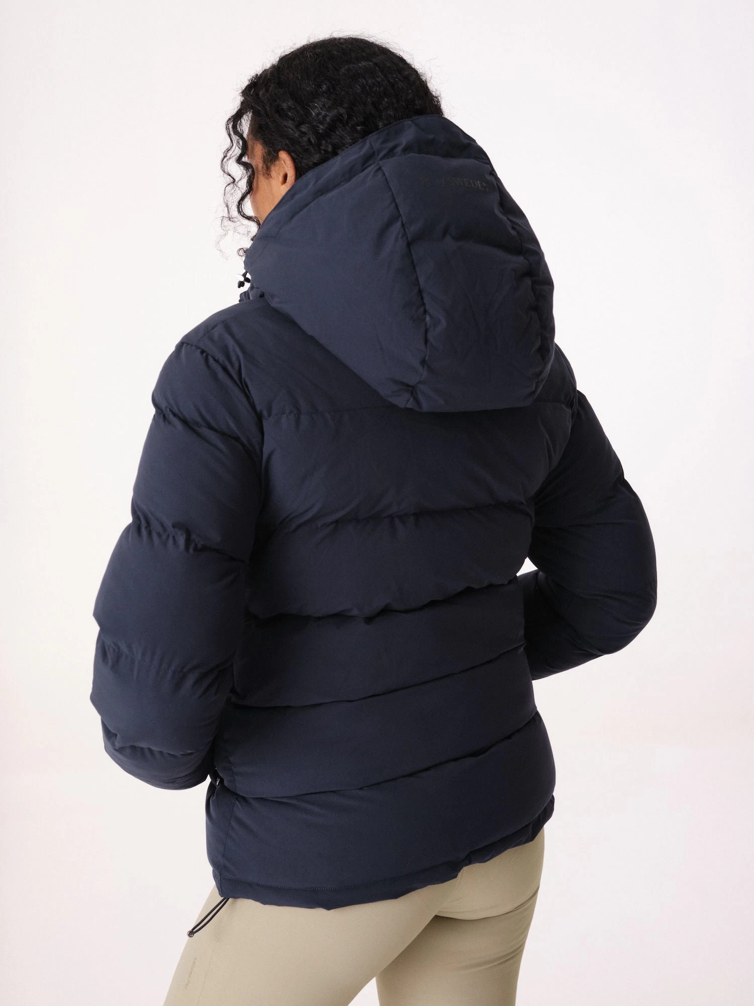 PS Of Sweden Puffer Jacket Ladies Unni Navy 5 PS Of Sweden Puffer Jacket Ladies Unni Navy - Image 5