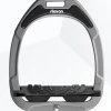 Flex-on Green Composite Stirrups Dark Grey-black Ultra Grip