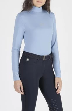 Equiline Training Shirt Second Skin Ladies Collec Light Blue