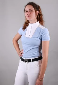 Vestrum Wedstrijdshirt Korte Mouwen Dames Camaiore Sky Blue