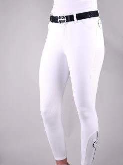 Vestrum Riding Breeches Knee-grip Ladies Ischia White