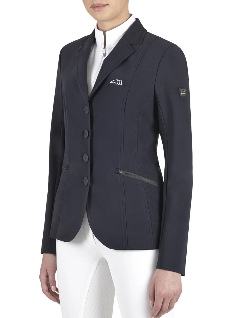 Equiline Competition Jacket Ladies Clonac Navy 1 Equiline Competition Jacket Ladies Clonac Navy