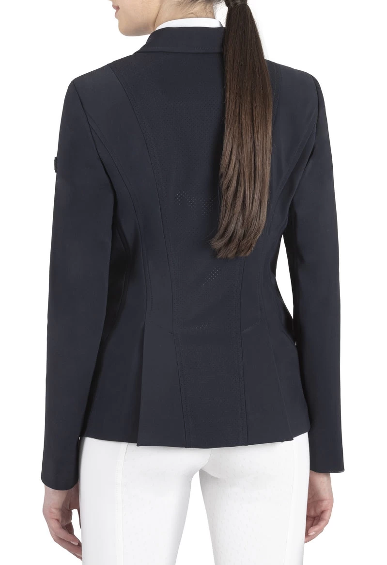 Equiline Competition Jacket Ladies Clonac Navy 2 Equiline Competition Jacket Ladies Clonac Navy - Image 2