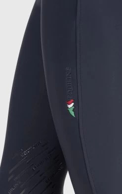 Equiline Riding Breeches Ladies Knee Grip Corner Blue -Sports - Equestrian N09085 Corner 002 Part2 OK