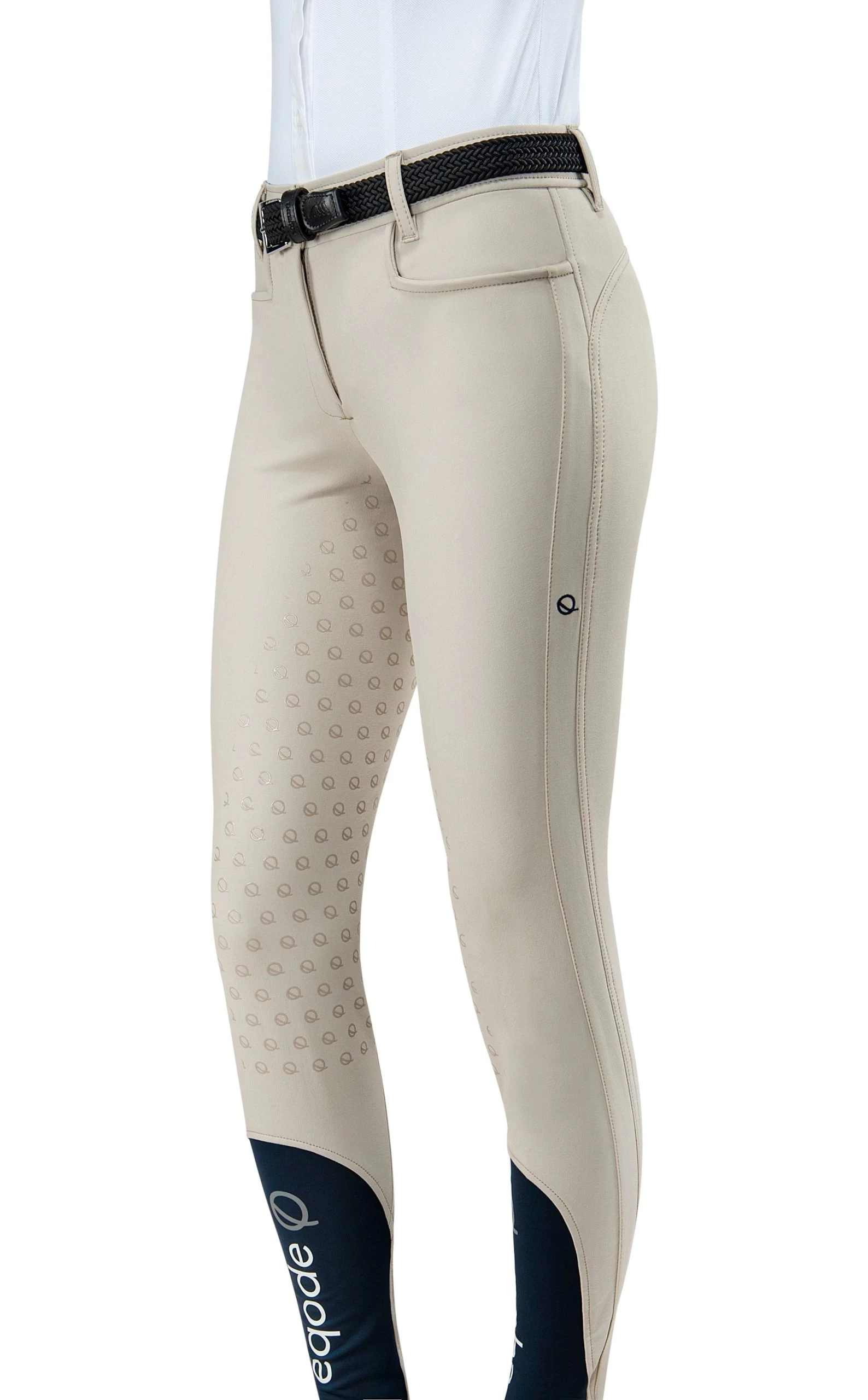 Eqode Riding Breeches Ladies Full-grip Davina Beige 1 Eqode Riding Breeches Ladies Full-grip Davina Beige