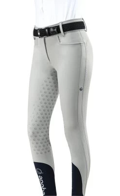 Eqode Breeches Ladies Full-grip High Waist Darcey Grey